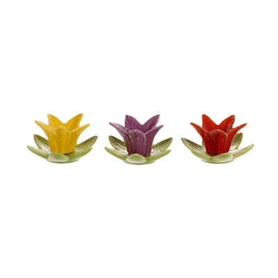 Hbx Natural Living Kerzenständer Narzisse 10x9x4,5cm