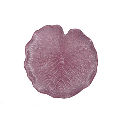 Hbx Natural Living Plateau Blattform Melam Aubergine ø31cm