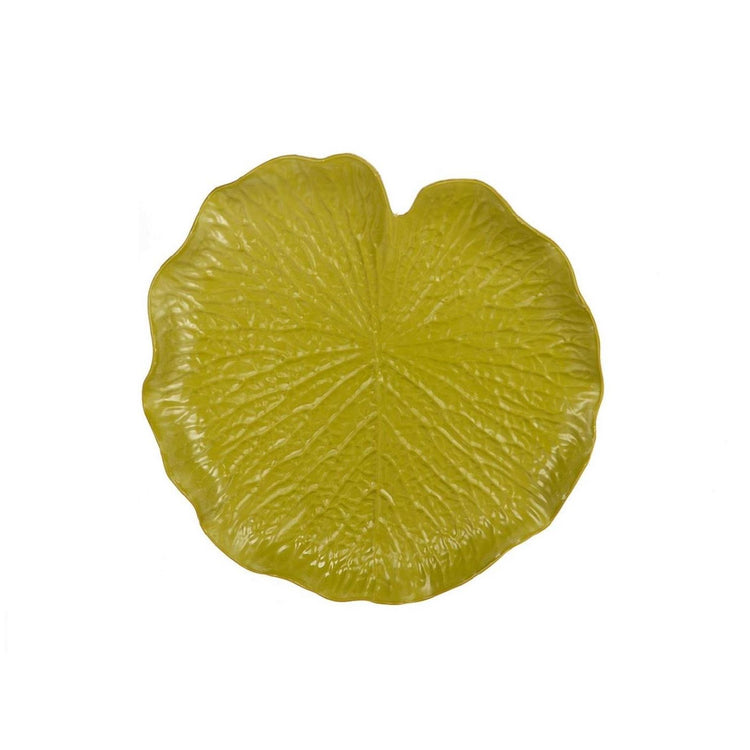 Hbx Natural Living Plateau Blattform Melamgrün ø31xh3,5cm