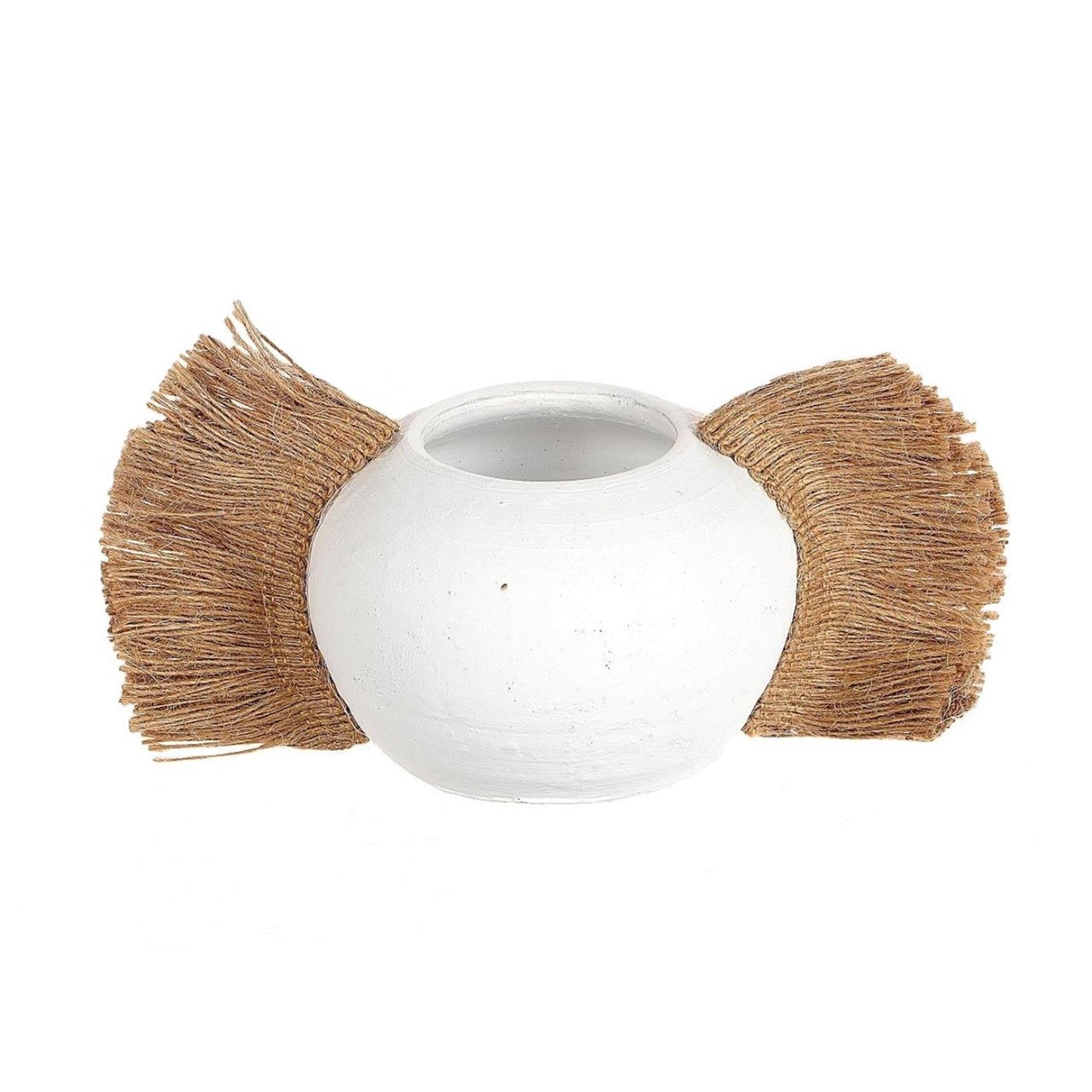 Hbx natürliche Wohnvase Flugilo ø11xh8cm Bohostyle