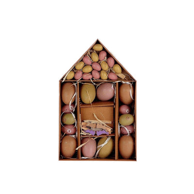 HBx Natural Living Osterei rosa im Papphaus