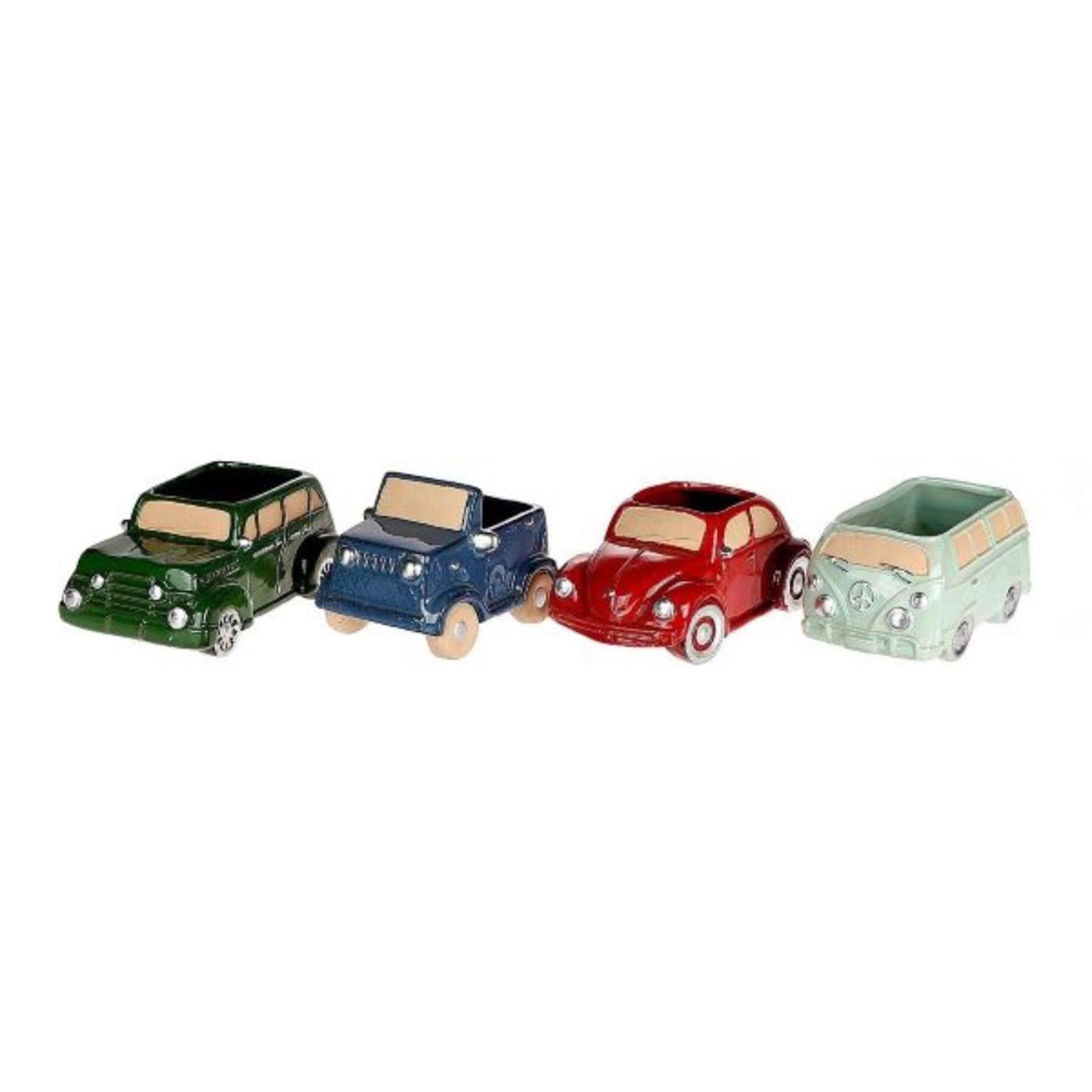 HBx Natural Living Pflanzgefäß Oldtimer 24x14x11cm