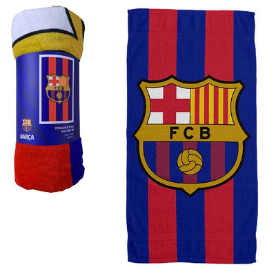 Andere Marken FC Barcelona BadLaken 100x180 cm blau rot