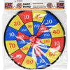 Benson Dartscheibe Klettverschluss 36 cm + 3 Bälle