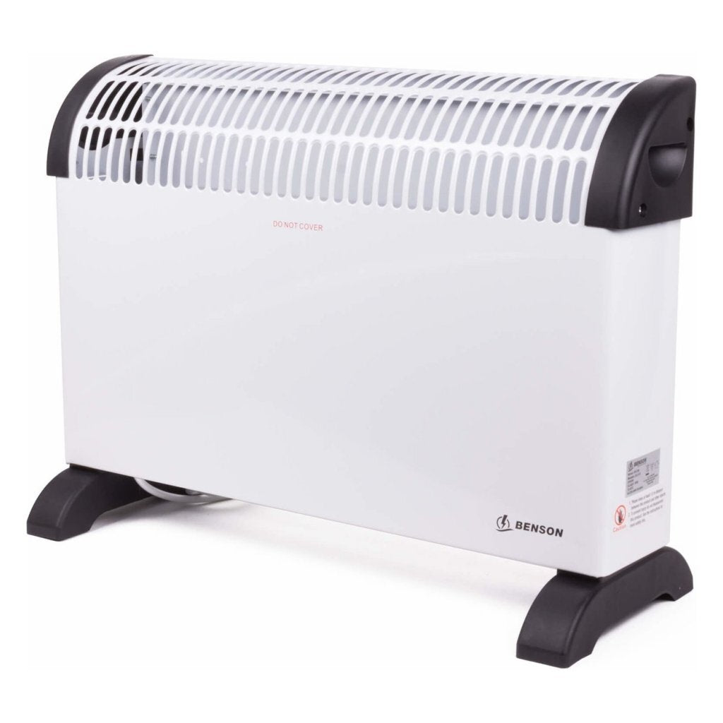 Benson Konvektorheizung 75- 1500 W 52 x 17 x 32,5 cm weiß schwarz