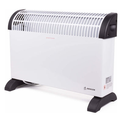 Benson Konvektorheizung 75- 1500 W 52 x 17 x 32,5 cm weiß schwarz