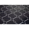 Zehn Cate Cotton Single Duvet Cover 140x200 220 cm Grafik -Anthrazit