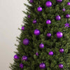 Vidaxl 111-teiliges Weihnachtskugelset Polystyrol Lila