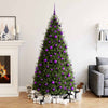 Vidaxl 111-teiliges Weihnachtskugelset Polystyrol Lila