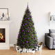 Vidaxl 111-teiliges Weihnachtskugelset Polystyrol Lila