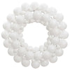 Vidaxl Weihnachtskranz 45 cm Polystyrol Weiß