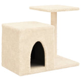 Vidaxl -Katzenmöbel mit Sisal -Kratzerposten 50,5 cm Creme -Colored - afbeelding 2