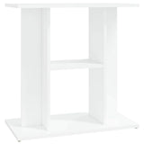 Vidaxl Aquarium Standard 60x30x60 cm verarbeitetes Holz weiß - afbeelding 2