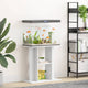 Vidaxl Aquarium Standard 60x30x60 cm verarbeitetes Holz weiß