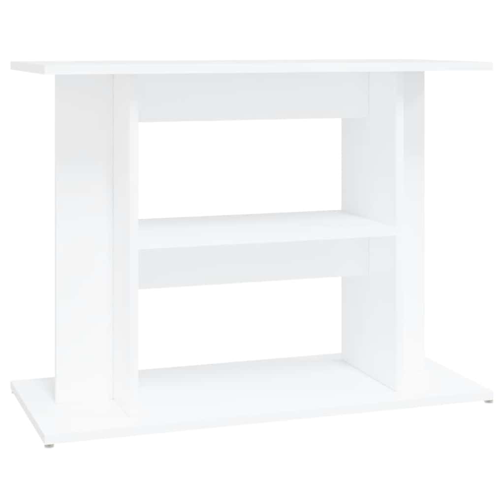 Vidaxl Aquarium Standard 80x35x60 cm verarbeitetes Holz weiß