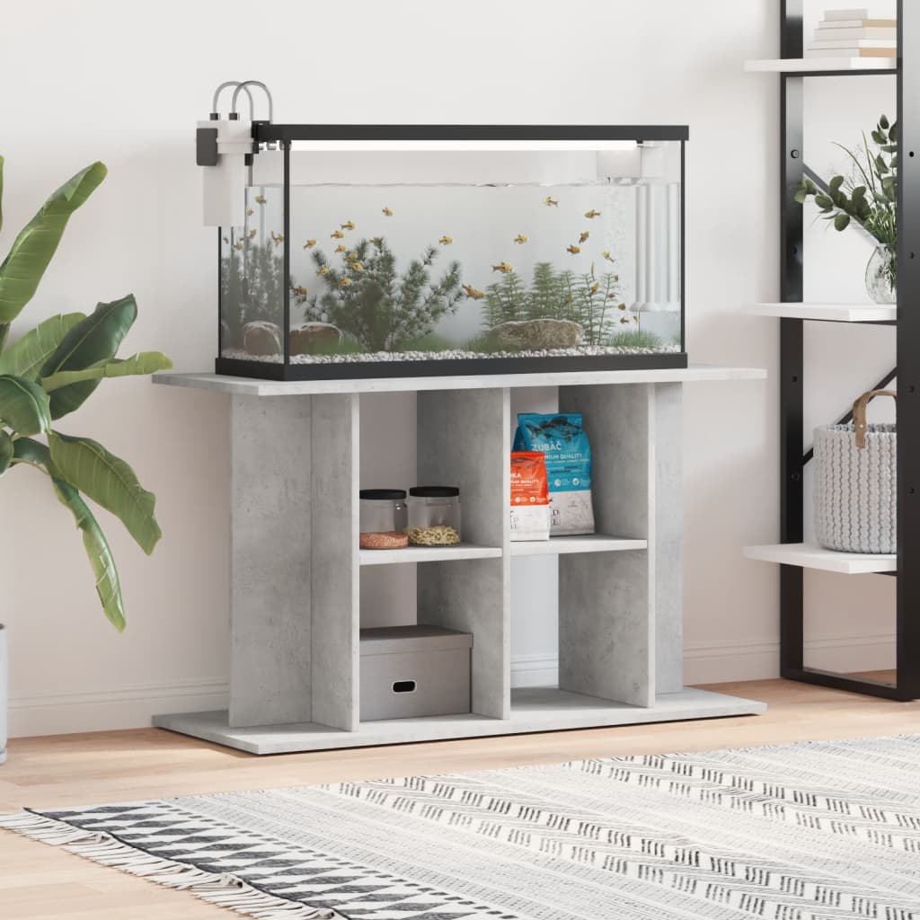 VIDAXL Aquarium Standard 100x40x60 cm verarbeiteter Holzbetonglijs