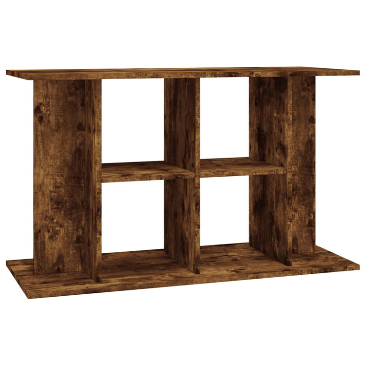 VIDAXL Aquarium Standard 100x40x60 cm verarbeiteter Holzgeräuchchen -Eichenfarbe