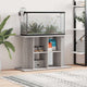 Vidaxl Aquarium Standard 100x40x60 cm verarbeitetes Holzgrau Sonoma