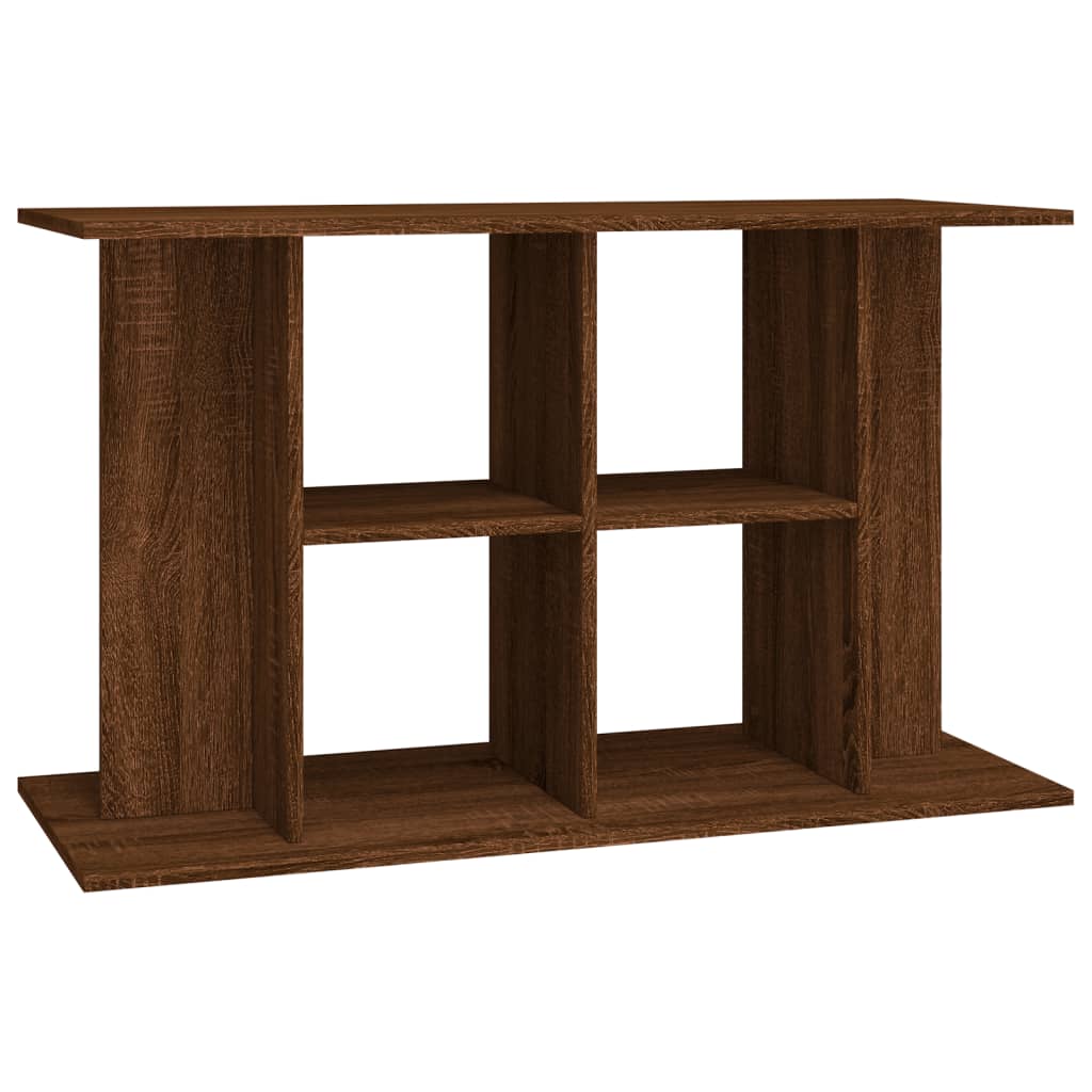 VIDAXL Aquarium Standard 100x40x60 cm verarbeitete Holzbraune -Eichenfarbe