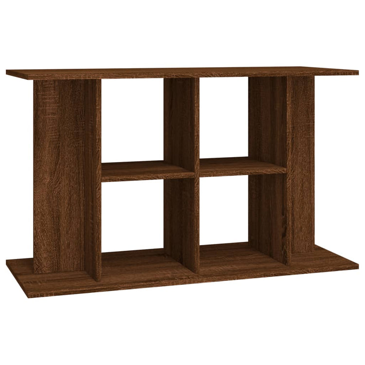 VIDAXL Aquarium Standard 100x40x60 cm verarbeitete Holzbraune -Eichenfarbe