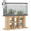 Vidaxl Aquarium Standard 120 x 40 x 60 cm verarbeitetes Holz Sonoma Eichefarbe
