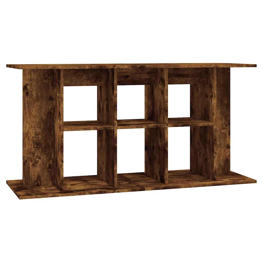 Vidaxl Aquarium Standard 120 x 40 x 60 cm verarbeiteter Holzgeräuchchenfarbe