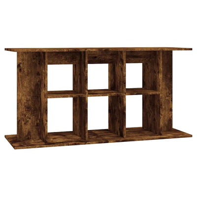 Vidaxl Aquarium Standard 120 x 40 x 60 cm verarbeiteter Holzgeräuchchenfarbe