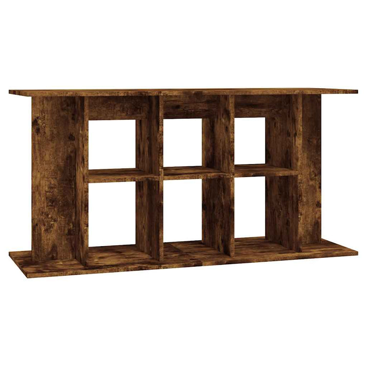 Vidaxl Aquarium Standard 120 x 40 x 60 cm verarbeiteter Holzgeräuchchenfarbe