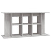 Vidaxl Aquarium Standard 120x40x60 cm verarbeitetes Holzgrau Sonoma