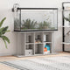 Vidaxl Aquarium Standard 120x40x60 cm verarbeitetes Holzgrau Sonoma