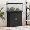 Vidaxl Aquarium Standard 81x36x73 cm verarbeitetes Holzschwarz