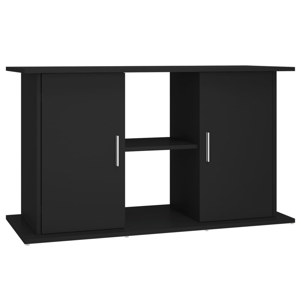 Vidaxl Aquarium Standard 101x41x58 cm verarbeitetes Holz schwarz