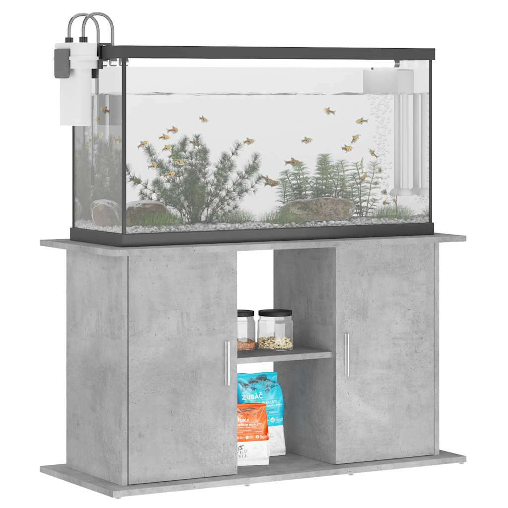 VIDAXL Aquarium Standard 101x41x58 cm verarbeitete Holzbetonglijs