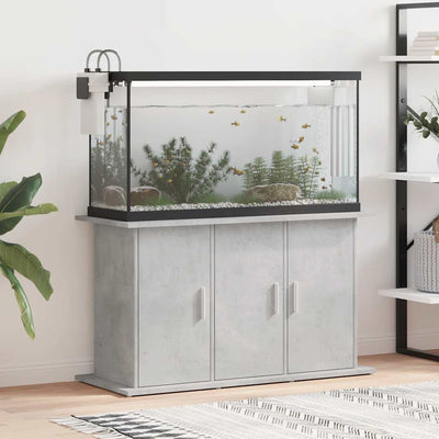 VIDAXL Aquarium Standard 101x41x58 cm verarbeitete Holzbetonglijs
