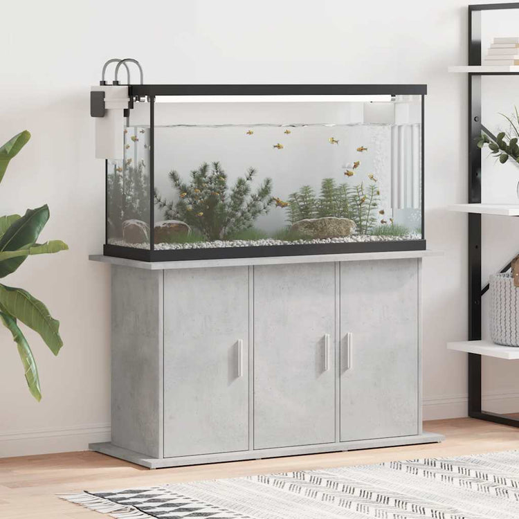 VIDAXL Aquarium Standard 101x41x58 cm verarbeitete Holzbetonglijs