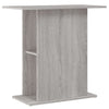 Vidaxl Aquarium Standard 75x36x72.5 cm verarbeitetes Holzgrau Sonoma