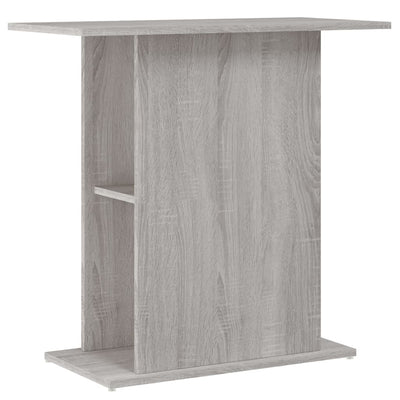 Vidaxl Aquarium Standard 75x36x72.5 cm verarbeitetes Holzgrau Sonoma