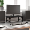 Vidaxl Monitor Standard 37x23x14 cm verarbeitetes Holzschwarz schwarz