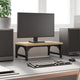 Vidaxl Monitor Standard 37x23x14 cm verarbeitetes Holz Sonoma Eiche gefärbt