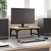 Vidaxl Monitor Standard 37x23x14 cm verarbeitetes Holz Sonoma Eiche gefärbt - afbeelding 1