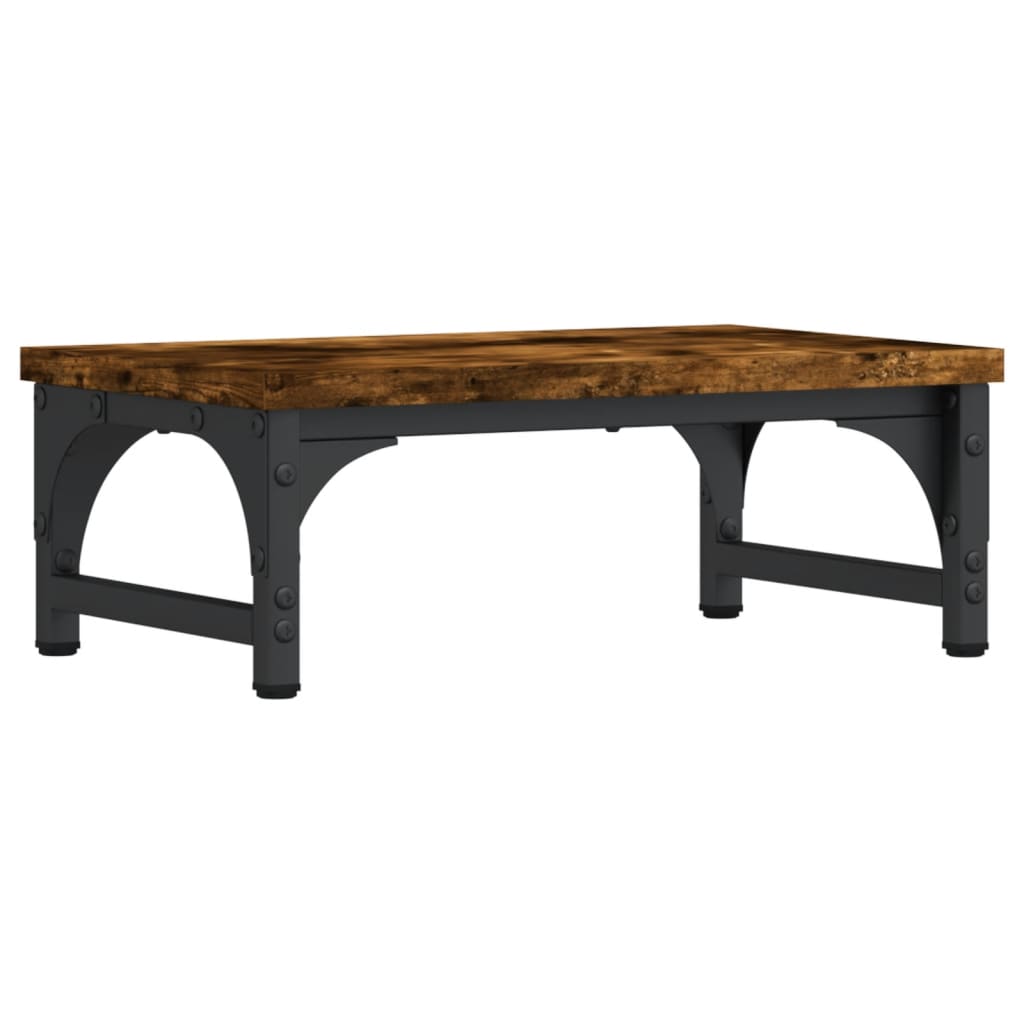 Vidaxl Monitor Standard 37x23x14 cm verarbeiteter Holzgeräuchchen -Eiche gefärbt