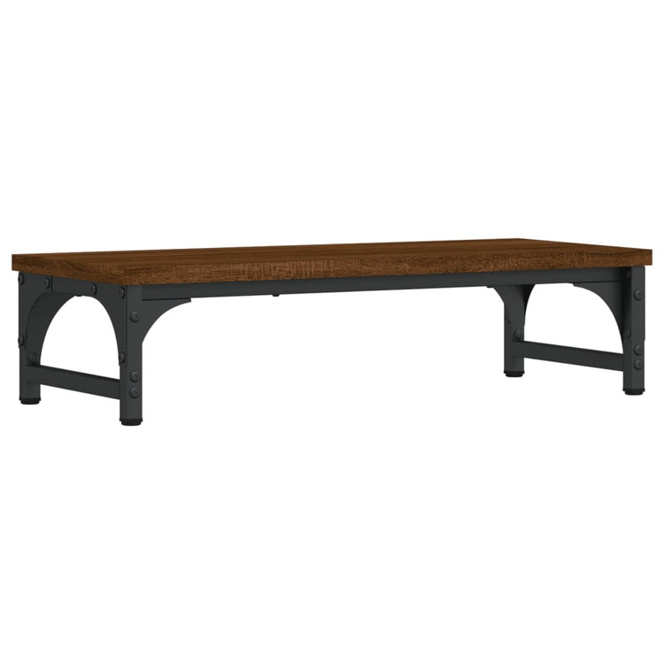 VIDAXL Monitor Standard 55x23x14 cm verarbeitete Holzbraune -Eichenfarbe