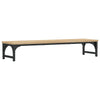 Vidaxl Monitor Standard 85x23x15,5 cm verarbeitetes Holz Sonoma Eiche -Colored