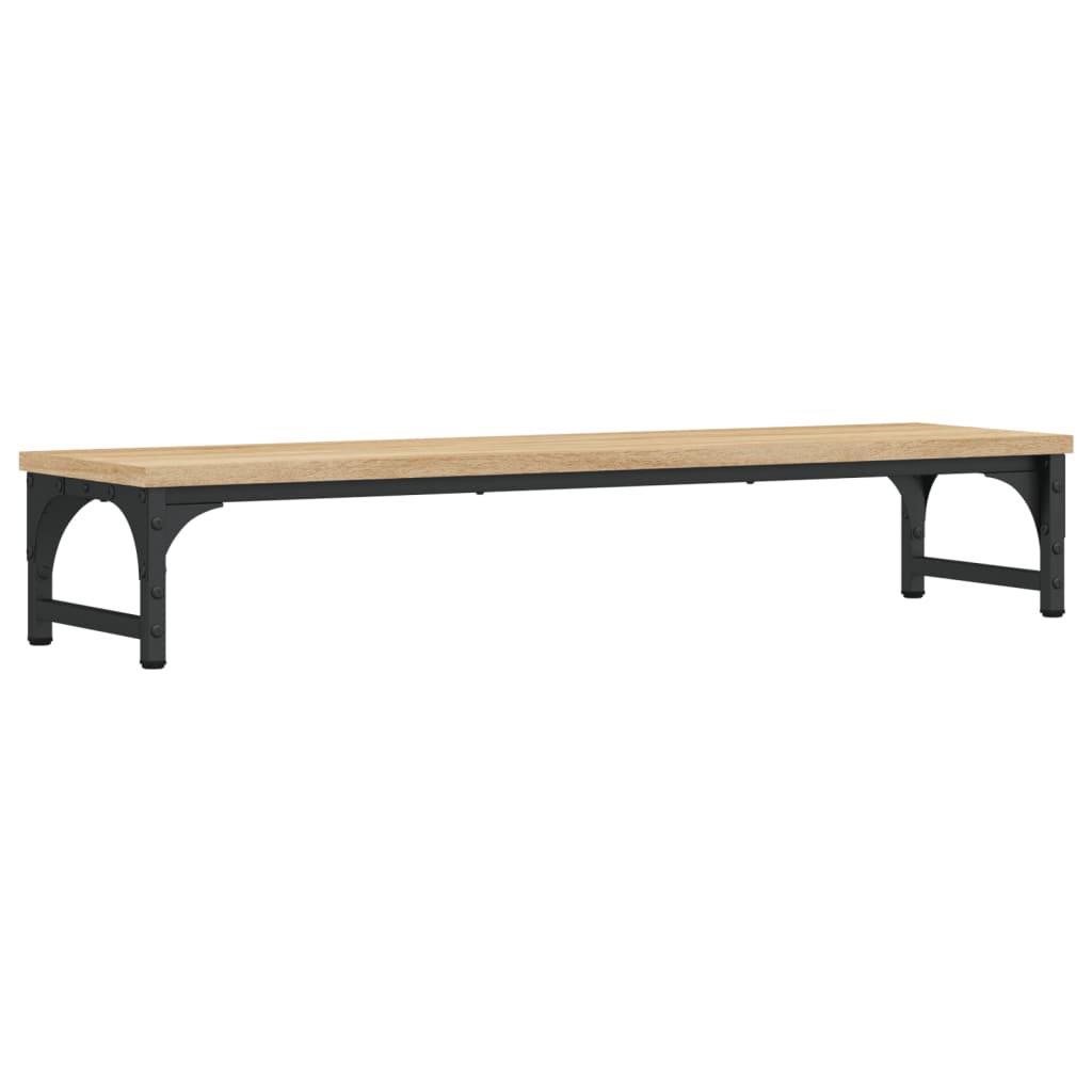 Vidaxl Monitor Standard 85x23x15,5 cm verarbeitetes Holz Sonoma Eiche -Colored