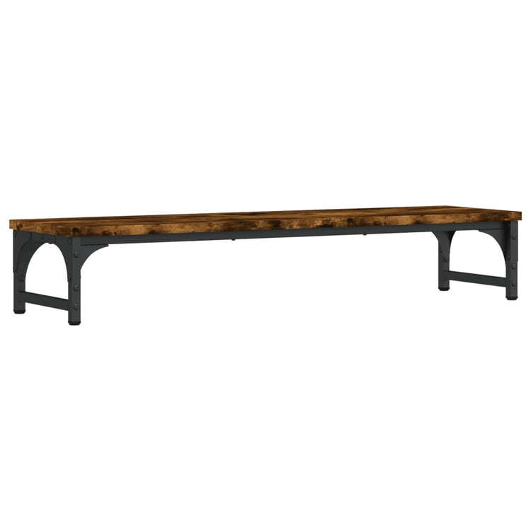 Vidaxl Monitor Standard 85x23x15.5 cm verarbeiteter Holzgeräuchchen -Eichenfarbe