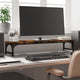 Vidaxl Monitor Standard 85x23x15.5 cm verarbeiteter Holzgeräuchchen -Eichenfarbe