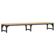 Vidaxl Monitor Standard 105x23x15.5 cm verarbeiteter Holz Sonoma Eiken Farbe - afbeelding 2