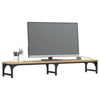 Vidaxl Monitor Standard 105x23x15.5 cm verarbeiteter Holz Sonoma Eiken Farbe