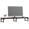 Vidaxl Monitor steht 105x23x15,5 cm verarbeiteter Holzgeräuchchen -Eichenfarbe