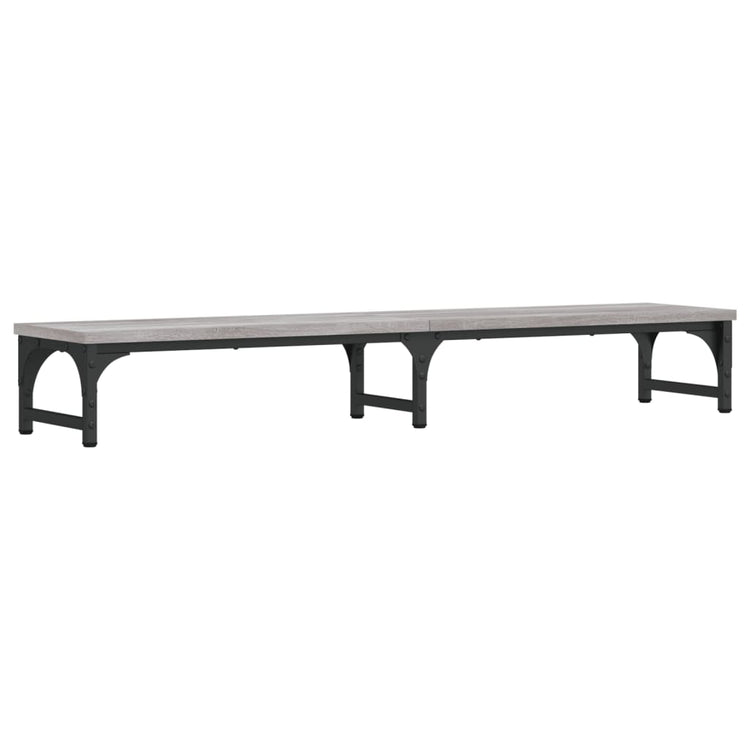 Vidaxl Monitor Standard 105x23x15.5 cm verarbeitetes Holzgrau Sonoma